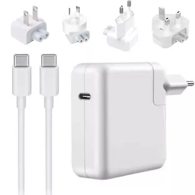 30W 61W 87W 96W Charger Adapter With 2M USB-C Type C Cable For Macbook Pro / Air • $19.65