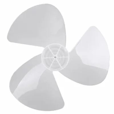 16 Inch Plastic Fan Blade 3 Leaves W/Fan Nut Fits Pedestal Standing/Table Fanner • £11.59