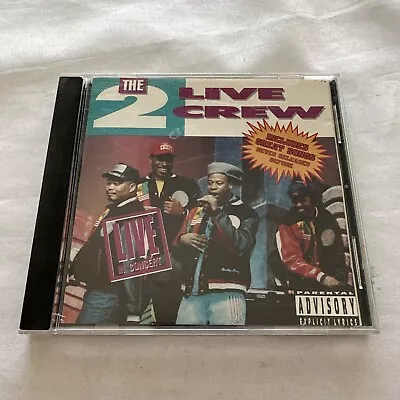 The 2 Live Crew LIVE In Concert 1990 Includes Never Released Before • $12.88