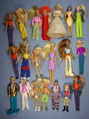 20 X Barbie McDonalds Happy Meal Mini Figures & Others 1990s? • $24.87