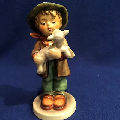 Hummel Goebel Figurine #68/0 THE LOST SHEEP 5.5  Tall TMK-5 Boy With Lamb Excel. • $19.99