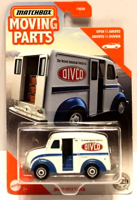 Matchbox 2019 Moving Parts Divco Milk Truck White/blue • $6.49