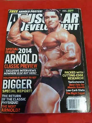 £11.95 • Buy  MUSCULAR DEVELOPMENT  Special Issue 2014 Bodybuilding   Arnold Schwarzenegger.
