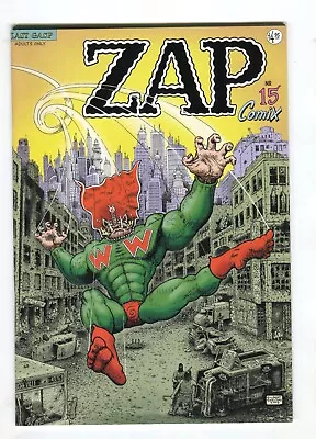 ZAP COMIX #15 NM   1st  Print  R. Crumb Gilbert Shelton • £16.07