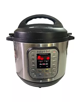 Instant Pot Duo 7-in-1 Electric Pressure Cooker - Stainless Steel/Black 8Qt... • $50.99