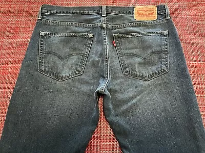 Levi’s Men’s 527 Low Boot Cut Blue Jeans 36x34 • $27.99