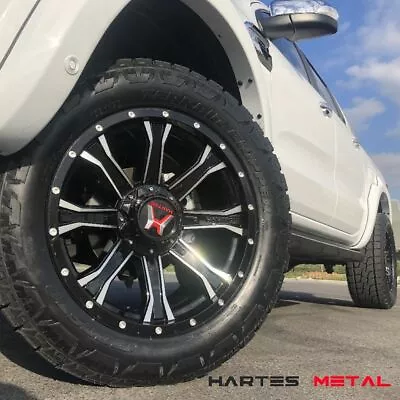 20  MAZDA BT50 Ute Wheels HARTES METAL STRIKE Gloss Black Size 20x9 PCD 6x139.7 • $2045