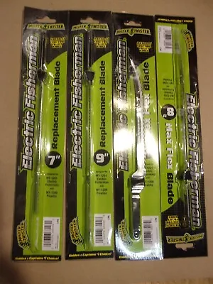 Mister Twister Electric Fisherman Replacement Blades Your Choice!  NIP • $14.99
