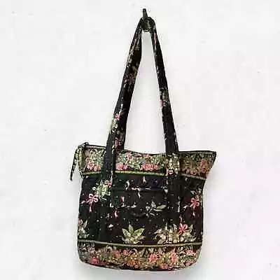 Vera Bradley Hope Breast Cancer Awareness Retired Pattern Tote Full Zip Vintage • $16