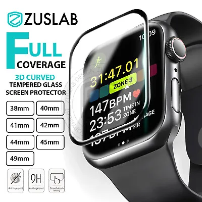 $6.95 • Buy For Apple Watch Series 8th 2022 40 41 44 45 49 Tempered Glass Screen Protector