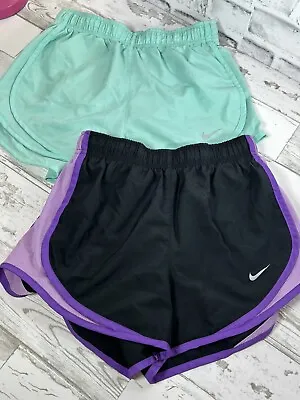 Nike Dri-fit Shorts Running Athletic Training Gym Women's Size XS (Lot Of 2) • $16.99