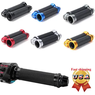 Motorcycle 7/8  Handlebar Hand Grips Gel For Suzuki GSXR 750 1000 Honda CBR600RR • $9.35