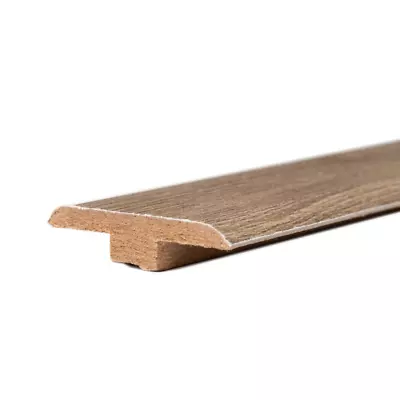 Laminate Wood Flooring Threshold MDF Floor Trim T Bar Edge Profile Door Strip • £8.84