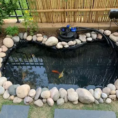 £9.95 • Buy Reinforced Anti-seepage Film POND LINER Garden Landscaping Fish Membrane Pool