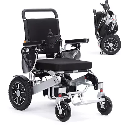 Folding Electric Power Wheelchair Mobility Aid Motorized Wheel Chair Lightweight • $749.99