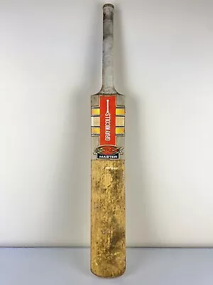 Vintage Gray Nicolls GNX Master Cricket Bat Signed Glenn McGrath • $49