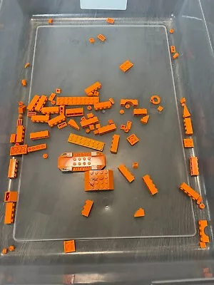 LEGO Orange Parts & Pieces Miscellaneous Lot 1980s-2000s • $6.99
