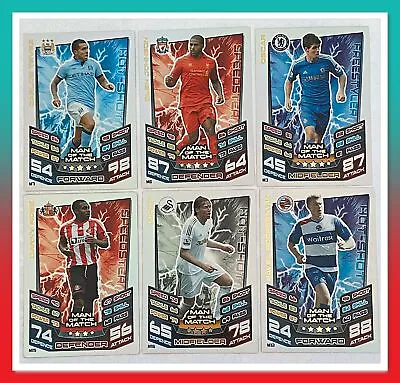 £2.75 • Buy 12/13 Topps Match Attax Extra Premier League Trading Cards  - Man Of The Match