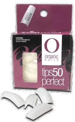 Organic Nail Products -Tips Perfect White Pq. 50 Pcs. • $3