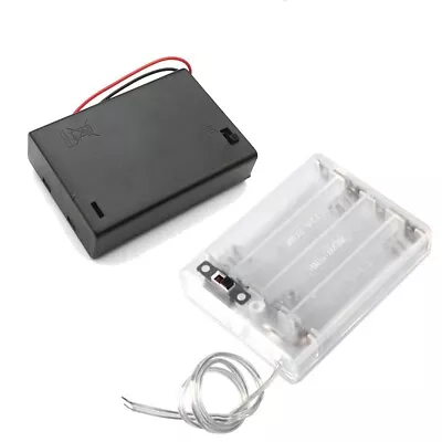 4.5v Battery Box For 3 X AA Batteries With ON / OFF Switch • £1.49