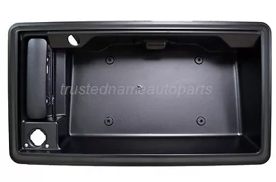 For Ford Van Outside Cargo Door Handle Rear License Plate Holder W Camera Hole • $60