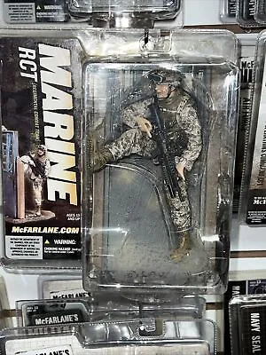 2007 McFarlane Toys Military Marine RCT Regimental Combat Team 6” Action Figure • $59.95