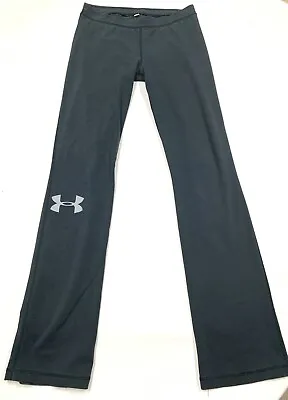 UA Under Armour Charged Women's Black Athletic Leggings Pants Women's Size S-M • $10.99