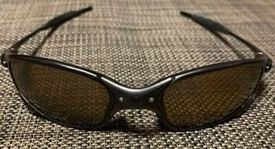 Oakley Custom Juliet Sunglasses Matte Brown Lenses Vintage Used Japan Free Ship • $440.70