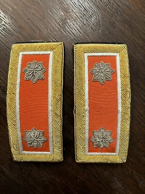 US ARMY 1960s DRESS BLUES SHOULDER BOARDS SIGNAL OFFICER LTC BULLION VIETNAM ERA • $45