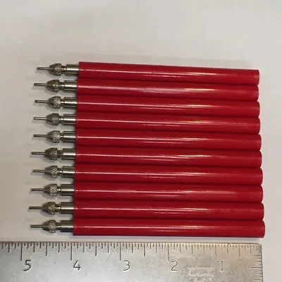 Vintage HH Smith Test Prod Probe  Phonograph Needle  Tip Red NOS 5  10 Pieces * • $62