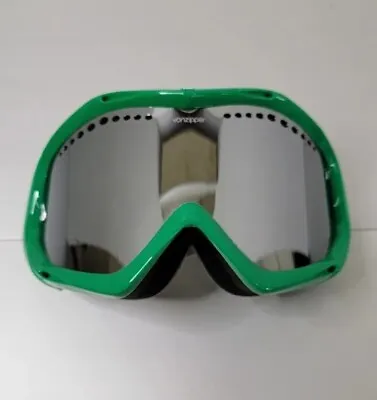 Men's Vonzipper Ski Snow Snowboard Goggles Green Adjustable Tinted Lens • $20