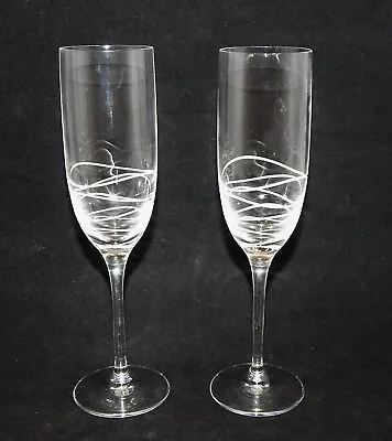 Villeroy & Boch New Wave Round Pair Of Champagne Flutes • $32.50