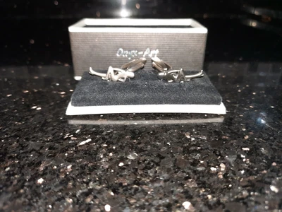 £9.99 • Buy Mens Naked Erotic Women Customized Cufflinks By Onyx Art Boxed Mens Gift 