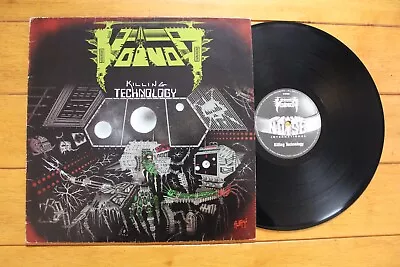 Voivod  Killing Technology  Lp 12  Vinyl Vg+ 1986 Noise Metal Germany Og [86] • $80