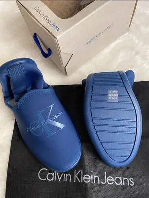 Calvin Klein Women’s Blue Travel / House Shoes Size 39 M (5-6) New RRP£39.99 • £19.99