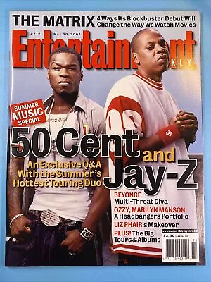 Entertainment Weekly Magazine 30/5/2003 : 50 Cent & Jay-z Marilyn Manson • $19.99