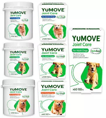 YuMOVE Adult Dog | Joint Supplement For Adult Dogs With Glucosamine Chondroit • £29.99