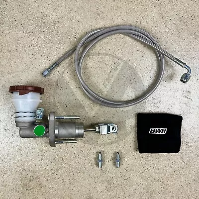 Bolt In S2000 Clutch Master Cylinder & Silver Clutch Line For 92-00 Honda Civic • $139.94