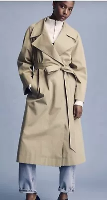 Mango Oversized Trench Coat L • £42