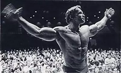 Mr. Olympia 1974 Poster 22 X36  Arnold Schwarzenegger Enjoyment Wall Art - New • £13.44