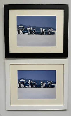 £18.50 • Buy Jack Vettriano  - Bluebird At Bonneville Framed Art Print Thin Black/White *NEW*