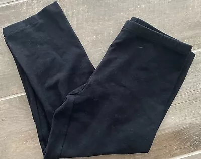 Simply Vera Vera Wang Black Stretch Capris Leggings Pull-on Size Small • $17.99