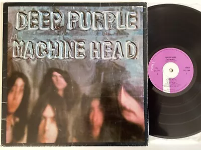 Deep Purple Machine Head VINYL LP 1972 Original U.K A1 B1 1st Pressing 8 • $31.07