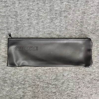 Shure Wire Handheld Microphone Zipper Bag Pouch 13 X4  • $4.99