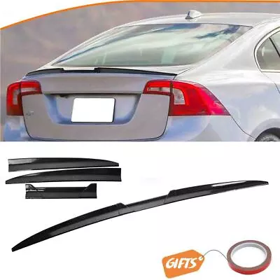 For Volvo S40 S60 S80 Adjustable Rear Trunk Spoiler Wing Trimmable Carbon Fiber • $38.98