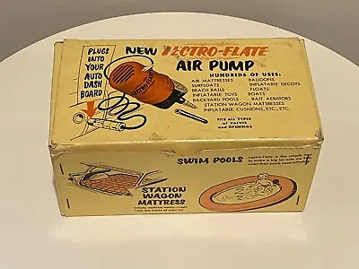 Vintage Lectro-Flate Electric Air Pump Original Box Made In Japan Excellent • $14