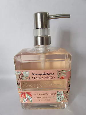 Tommy Bahama Premium Liquid Hand Soap MAUI MANGO 20 Fl Oz Glass Bottle With Pump • $20