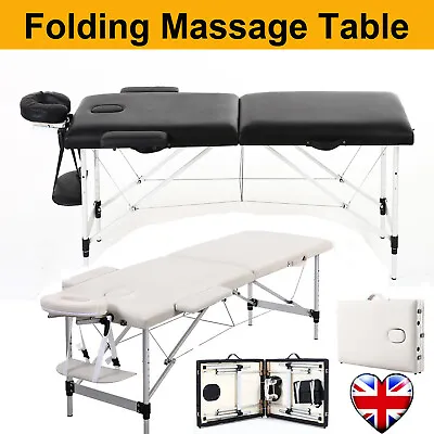 £100.24 • Buy Massage Table Bed Portable Beauty Couch Professional Folding Lightweight Salon