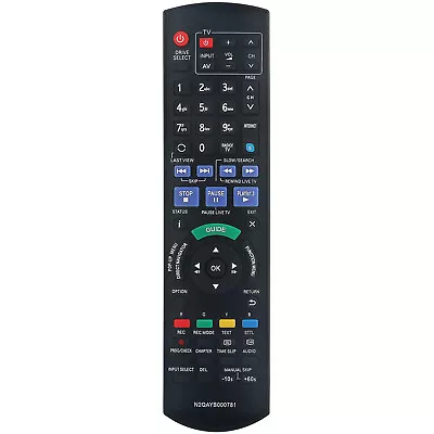 New Replace N2QAYB000781 Remote For Panasonic DVD Recorder DMR-HW220 DMR-HW220GN • $18.45