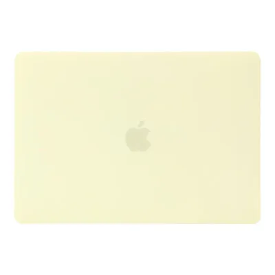 Cream Matte Hard Case For 2022 Macbook Pro 16 14 15 13 Air 11 12'' Laptop Shell  • $19.79